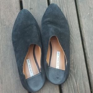 Black suede & Other Stories slides